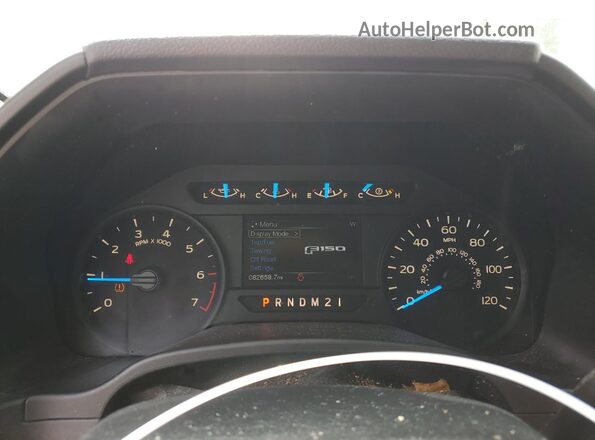 1FTEX1CP1HKE05042 2017 FORD F150 White 