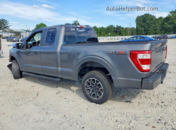 1FTEX1CP2NKD32162 2022 FORD F150 Gray 