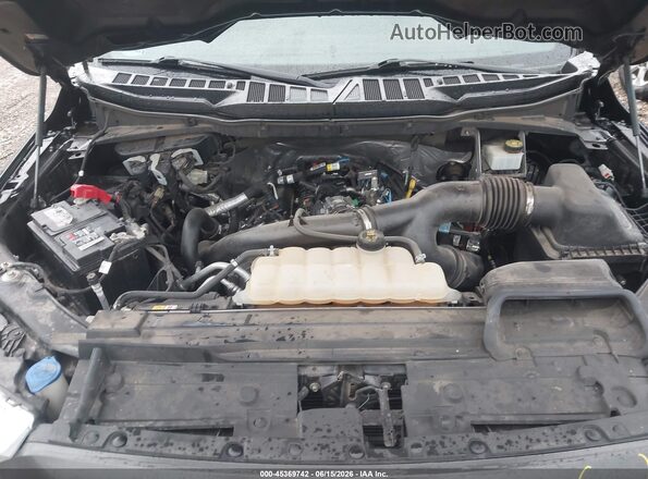 1FTEX1CP2NKD74430 2022 FORD F150 Черный Вид сзади