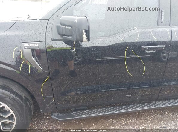 1FTEX1CP2NKD74430 2022 FORD F150 Черный Вид щитка приборов