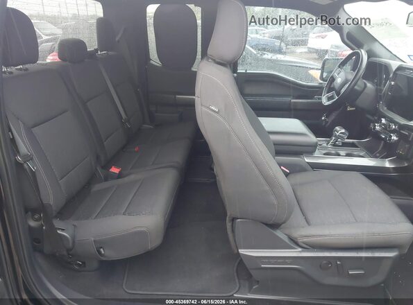 1FTEX1CP2NKD74430 2022 FORD F150 Черный Вид наклейки с VIN-кодом
