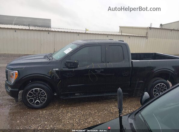 1FTEX1CP2NKD74430 2022 FORD F150 Черный 