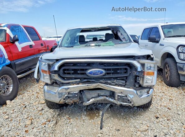 1FTEX1CP2NKF29834 2022 FORD F150 Gray 