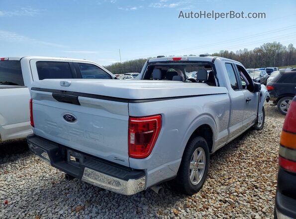 1FTEX1CP2NKF29834 2022 FORD F150 Gray 