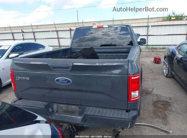 1FTEX1CP3HKC72266 2017 FORD F150 Gray 