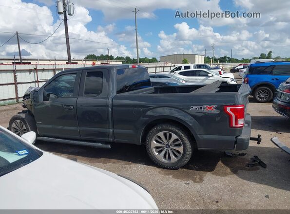 1FTEX1CP3HKC72266 2017 FORD F150 Gray Սալոնի 360 աստիճան տեսք