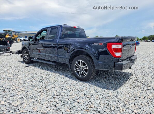 1FTEX1CP3PKD89893 2023 FORD F150 Blue Задня ліва чверть