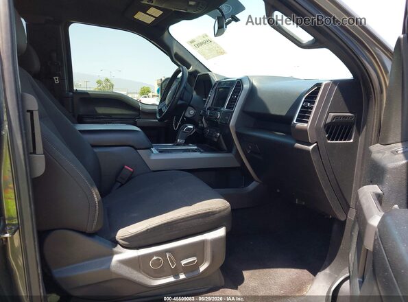 1FTEX1CP4GKE46120 2016 FORD F150 Серый Вид салона спереди