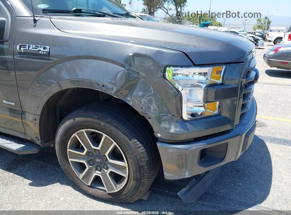 1FTEX1CP4GKE46120 2016 FORD F150 Серый 