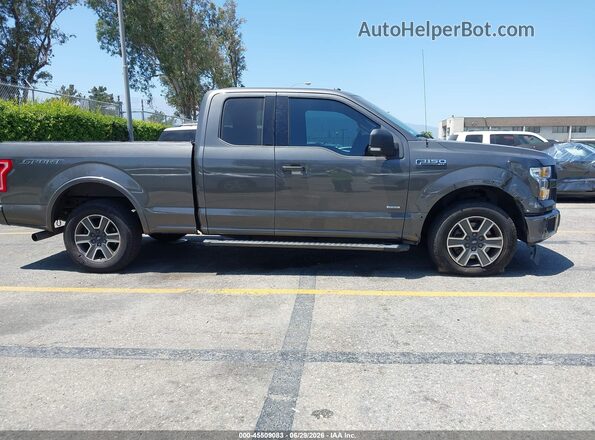 1FTEX1CP4GKE46120 2016 FORD F150 Серый Панорамный вид салона 360°