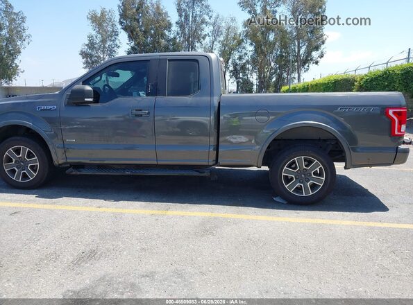 1FTEX1CP4GKE46120 2016 FORD F150 Серый 