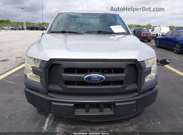 1FTEX1CP5GKD70620 2016 FORD F150 Silver Вид щитка приладів