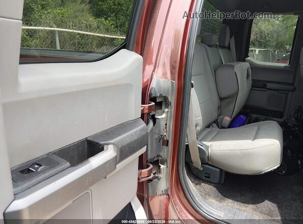 1FTEX1CP6GKD42874 2016 FORD F150 Burgundy VIN კოდის სტიკერის ხედი