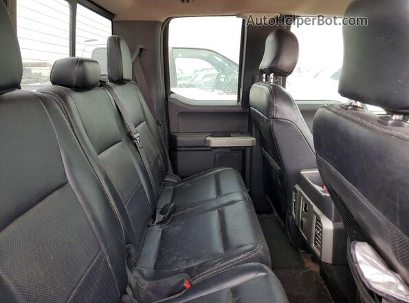 1FTEX1CP6GKF25353 2016 FORD F150 Черный Вид задних сидений