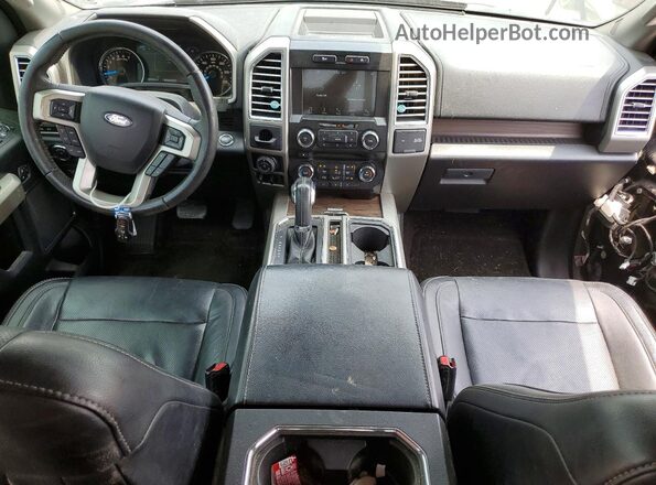 1FTEX1CP6GKF25353 2016 FORD F150 Черный Вид панели приборов