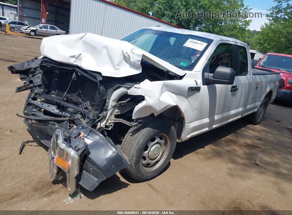 1FTEX1CP6JKD51016 2018 FORD F150 Белый Передняя левая четверть