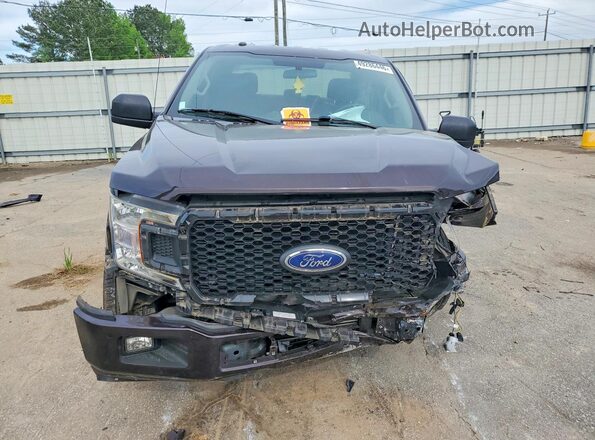 1FTEX1CP6JKE63542 2018 FORD F150 Burgundy Front view