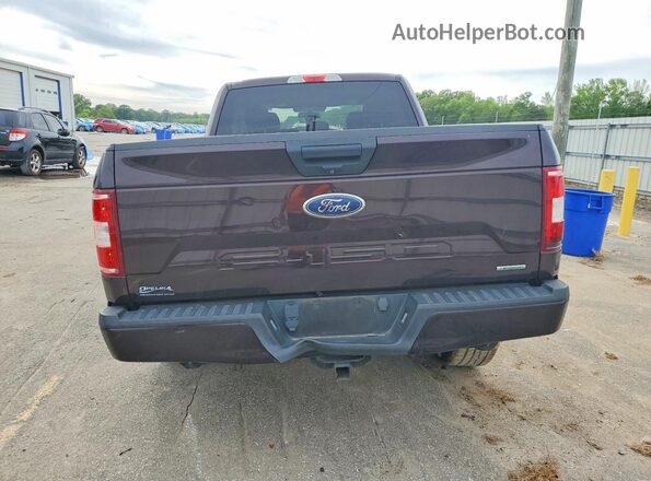 1FTEX1CP6JKE63542 2018 FORD F150 Burgundy Rear view