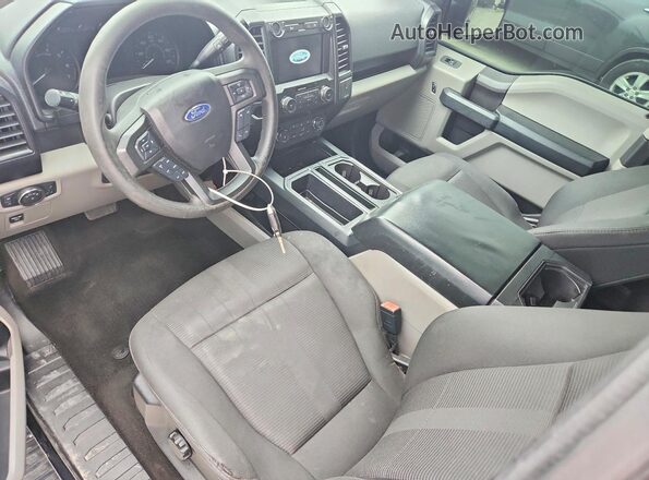 1FTEX1CP6KKC81910 2019 FORD F150 Black Vista del salpicadero