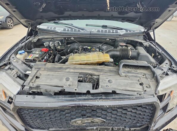 1FTEX1CP6KKC81910 2019 FORD F150 Black Vista interior trasera