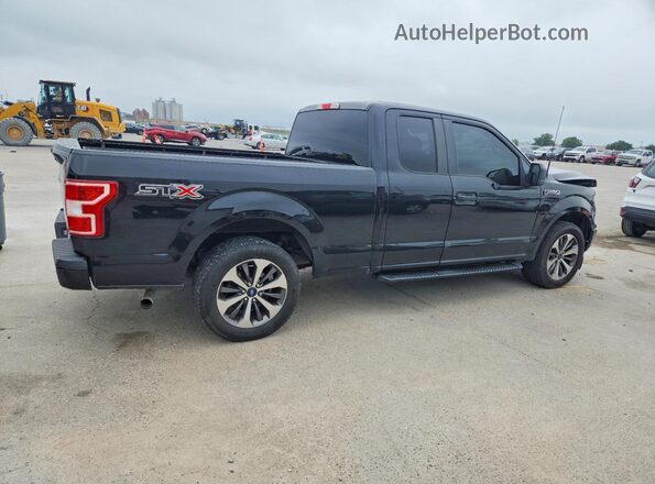 1FTEX1CP6KKC81910 2019 FORD F150 Black Trasero derecho