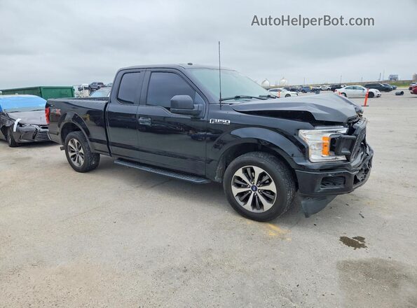 1FTEX1CP6KKC81910 2019 FORD F150 Black Delantero derecho