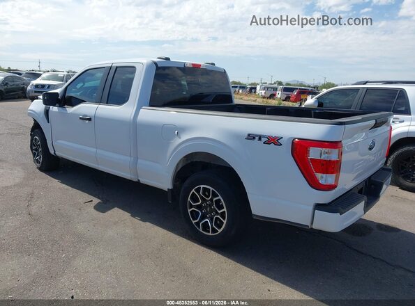 1FTEX1CP6PKE66949 2023 FORD F150 White Հետևի ձախ