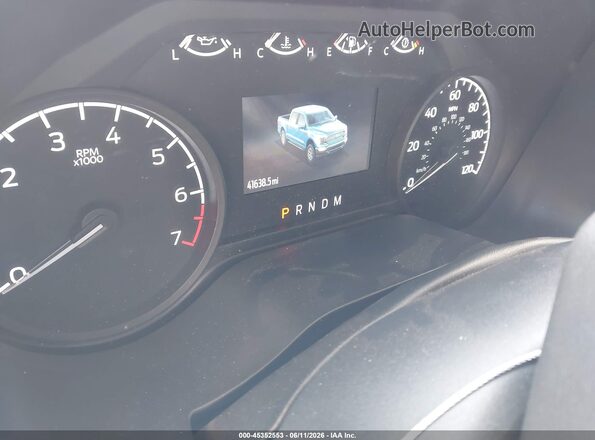 1FTEX1CP6PKE66949 2023 FORD F150 White Հետևի նստատեղերի տեսք