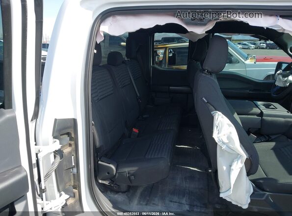 1FTEX1CP6PKE66949 2023 FORD F150 White VIN կոդի պիտակի տեսք