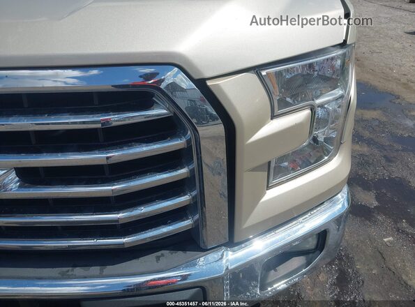 1FTEX1CP7HFB62488 2017 FORD F150 Золотой Вид спереди