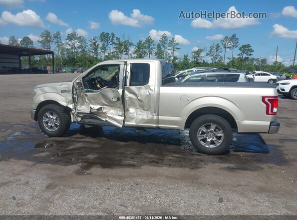 1FTEX1CP7HFB62488 2017 FORD F150 Золотой Панорамный вид салона 360°