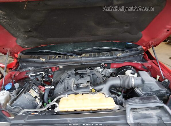 1FTEX1CP7HKC09137 2017 FORD F150 Red Հետևի տեսք