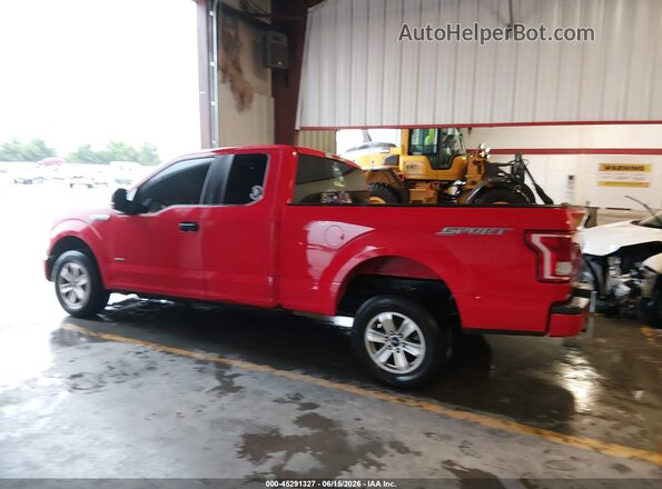 1FTEX1CP7HKC09137 2017 FORD F150 Red 