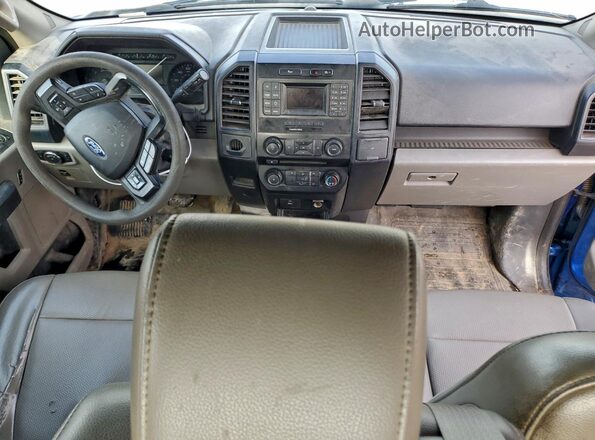 1FTEX1CP8GKE77516 2016 FORD F150 Blue 