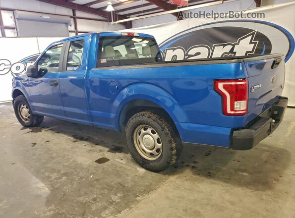 1FTEX1CP8GKE77516 2016 FORD F150 Blue 
