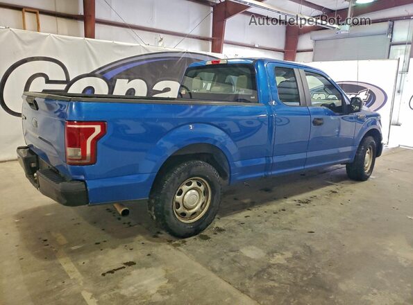 1FTEX1CP8GKE77516 2016 FORD F150 Blue 