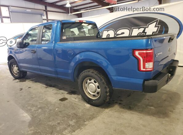 1FTEX1CP8GKE77516 2016 FORD F150 Blue 