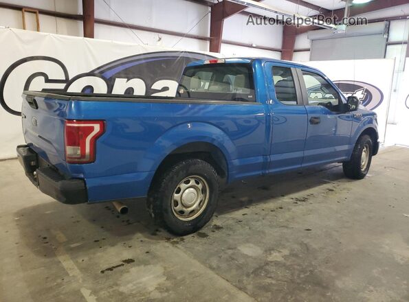1FTEX1CP8GKE77516 2016 FORD F150 Blue 