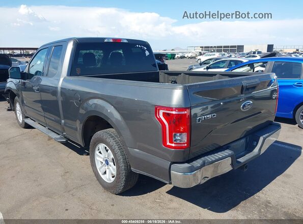 1FTEX1CP8GKF20509 2016 FORD F150 Gray Rear left