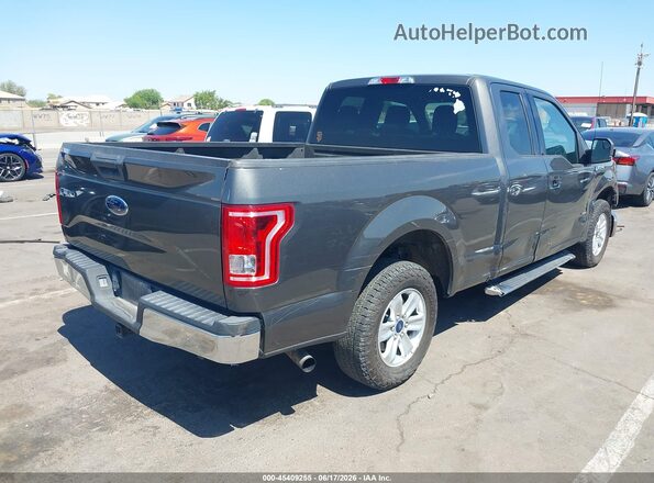1FTEX1CP8GKF20509 2016 FORD F150 Gray Rear right
