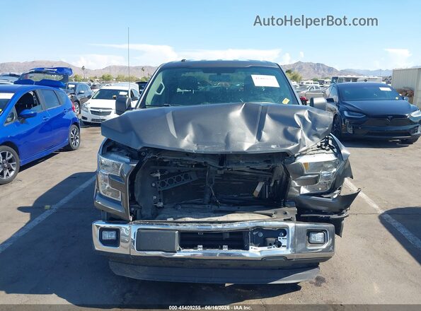 1FTEX1CP8GKF20509 2016 FORD F150 Gray Front view
