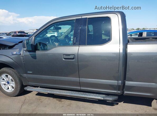 1FTEX1CP8GKF20509 2016 FORD F150 Gray 360 interior view