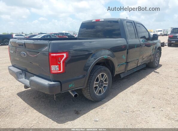 1FTEX1CP8GKF32868 2016 FORD F150 Gray Հետևի աջ