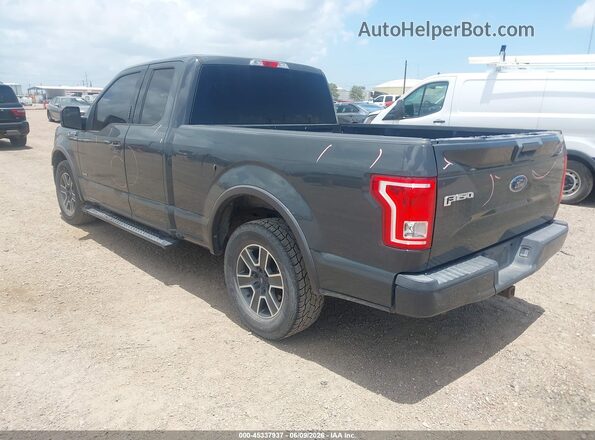 1FTEX1CP8GKF32868 2016 FORD F150 Gray Հետևի ձախ