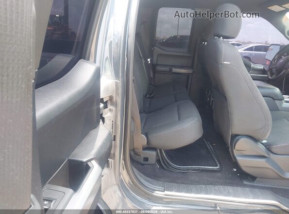 1FTEX1CP8GKF32868 2016 FORD F150 Gray VIN կոդի պիտակի տեսք