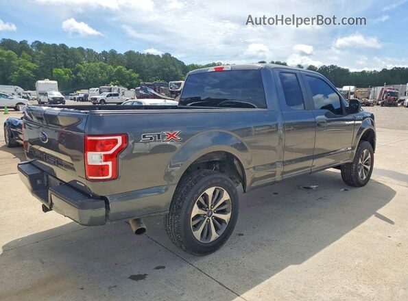 1FTEX1CP8KKC18551 2019 FORD F150 Gray უკანა მარჯვენა