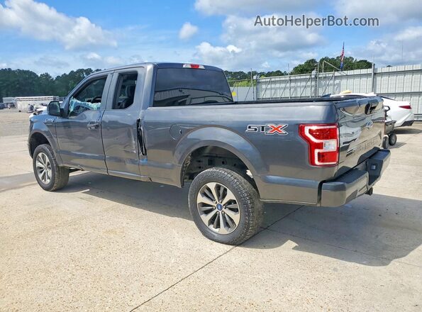 1FTEX1CP8KKC18551 2019 FORD F150 Gray უკანა მარცხენა
