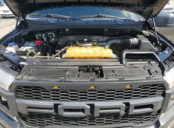 1FTEX1CP8KKC18551 2019 FORD F150 Gray უკანა სალონის ხედი