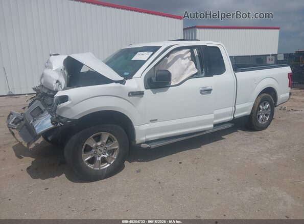 1FTEX1CP9GKF09499 2016 FORD F150 White Передня ліва чверть