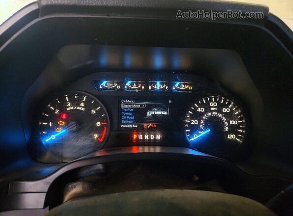 1FTEX1CP9KKC08076 2019 FORD F150 White 